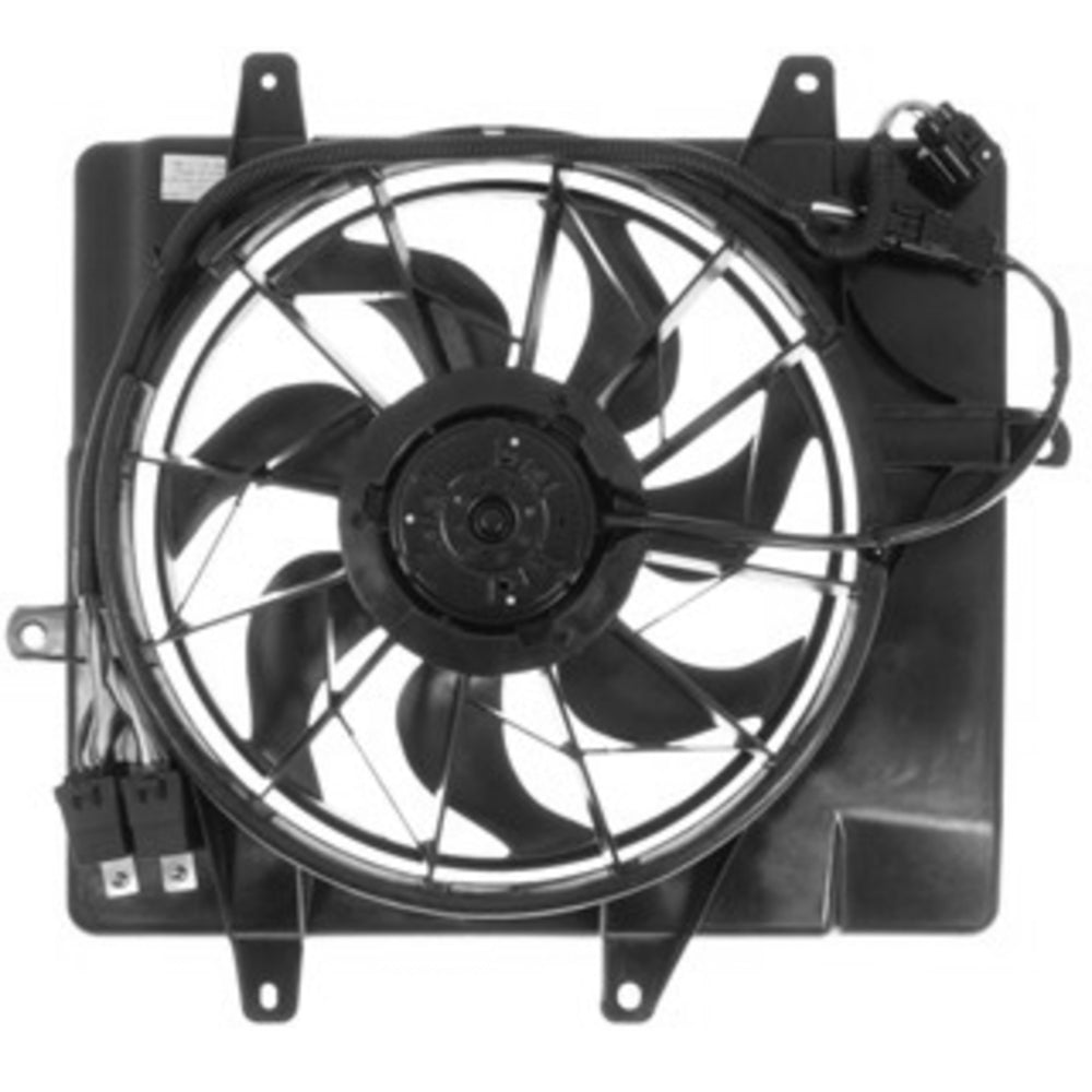 Cooling Fan Assembly 06-07 Pt Cruiser W/o Turbo 25-62124