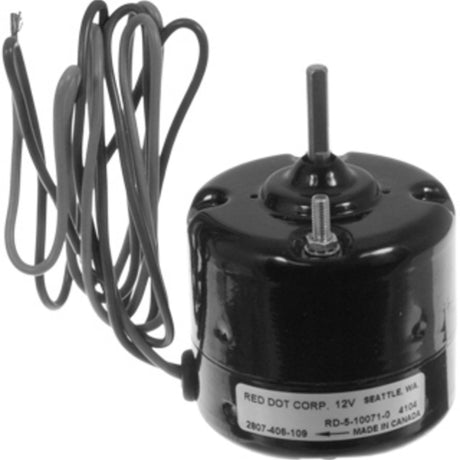 Blower Motor Single Shaft 2 Spd 1/4 Shaft 12V CW 26-10006
