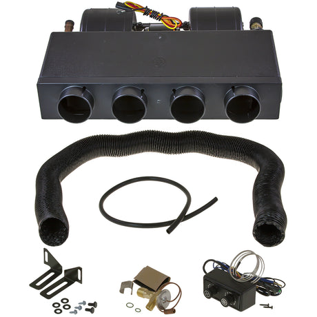 EVAPORATOR ASSEMBLY H/C 17in W/4 FLEX HOSE OUTLETS OET 4032 27-40028-HC