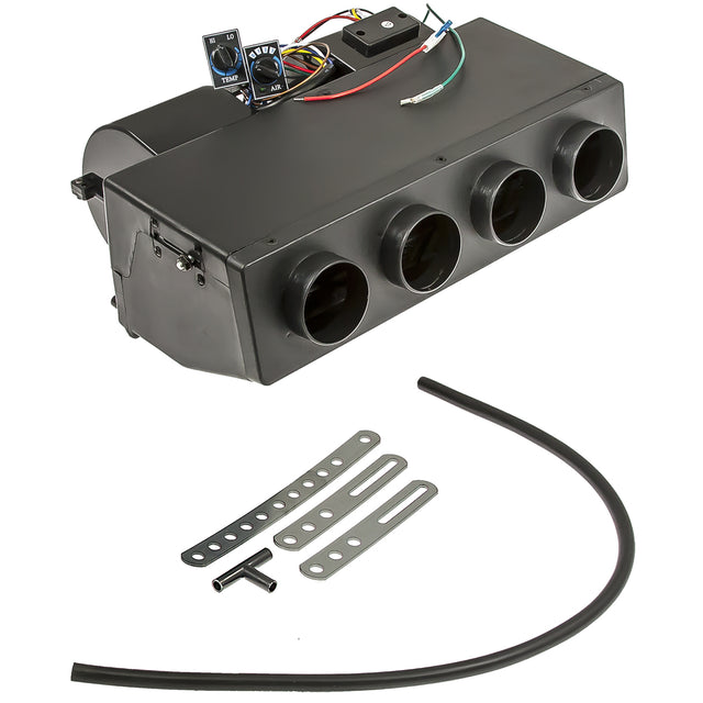 Evaporator with 4 Flex Hose Outlets 3 Spd 12V 27-50029-AM