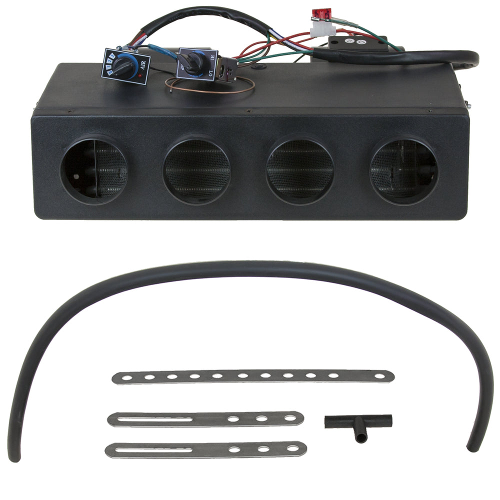 Evaporator with 4 Flex Hose Outlets 3 Spd 24V 27-50059-AM
