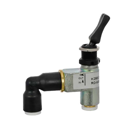 Air Switch - Black Toggle W/quick Connect Fitting 29-R0190