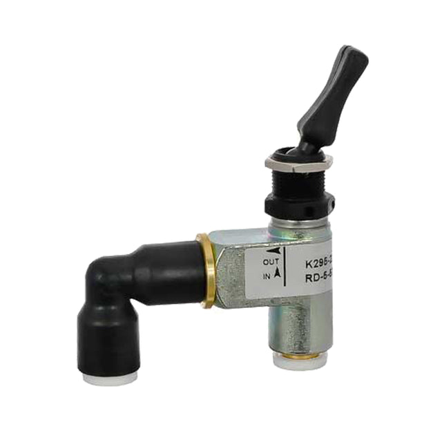 Air Switch - Black Toggle W/quick Connect Fitting 29-R0190