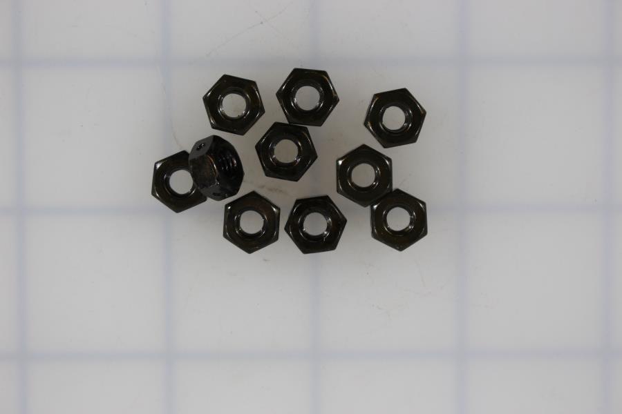 34290BK-10KS 10 PK / NUT 10-32 HEX CENTER LOCK AUTO BK KIT SHIPOUT