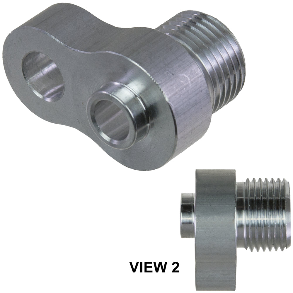 Peanut Style Compressor Block to Adapt to #8 Mio 35-10010