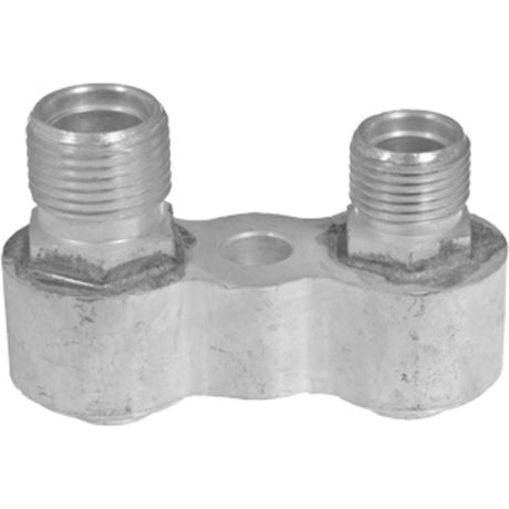 FTG BLOCK HORIZ GM COMPRESSOR 8x10 MIO 5/8x5/8 PILOTS 35-12305