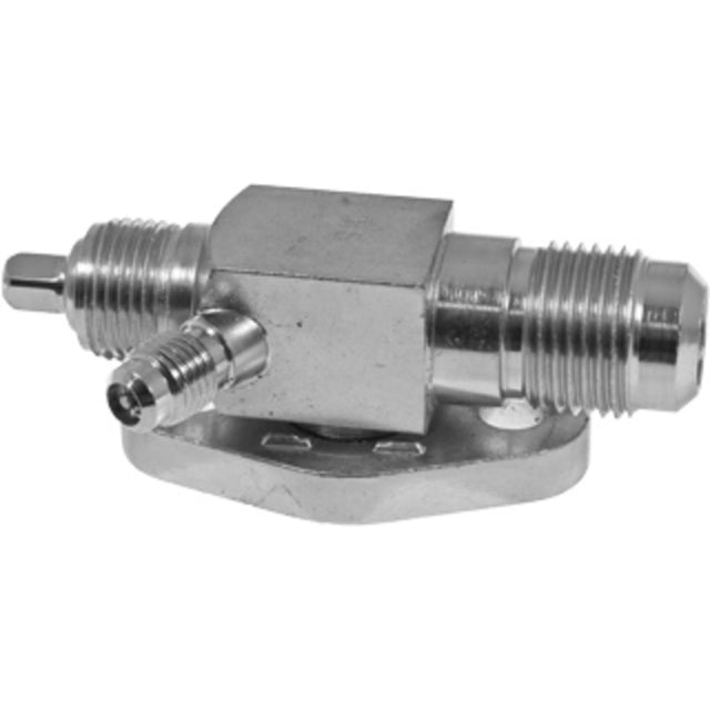 Ftg York Flange X #10 Flare R12 w Bs Valve 35-15432-1