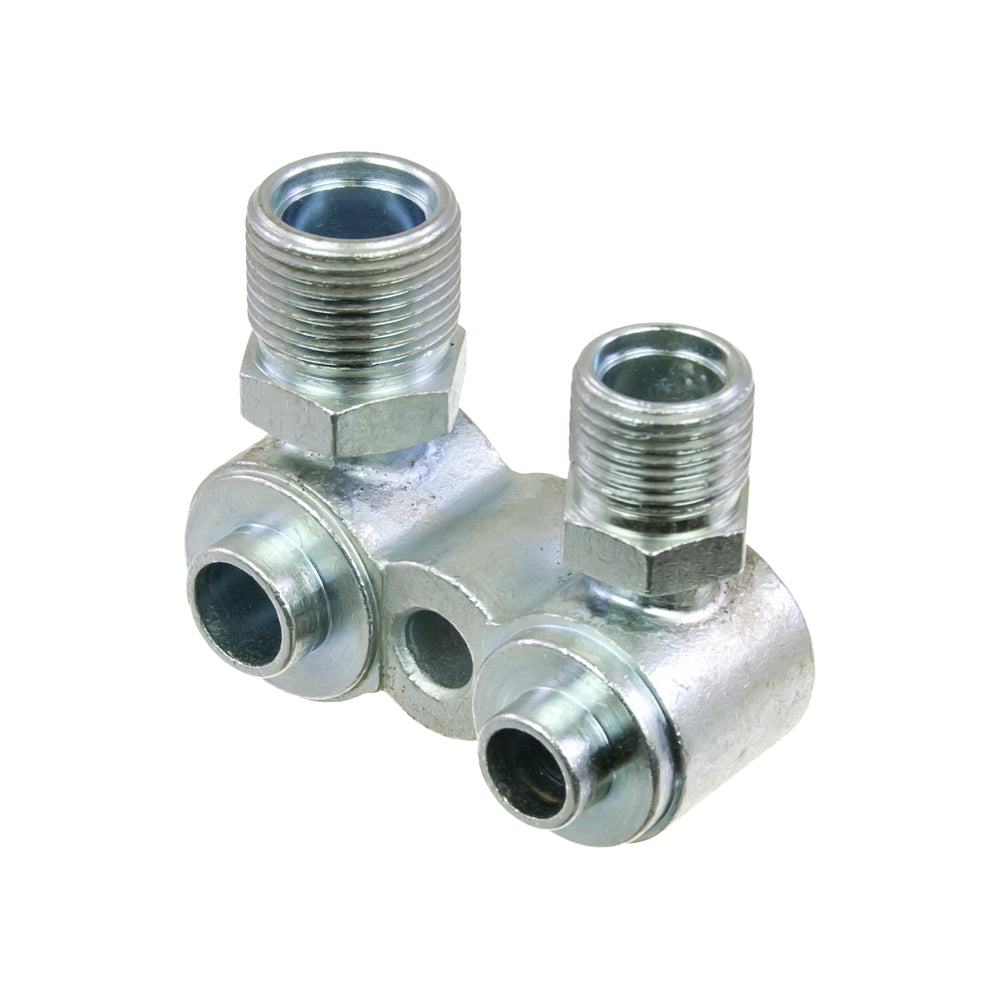 Fitting Gm Compressor Pad Vert #10 X #12 Mio w Seal Washers 35-31007