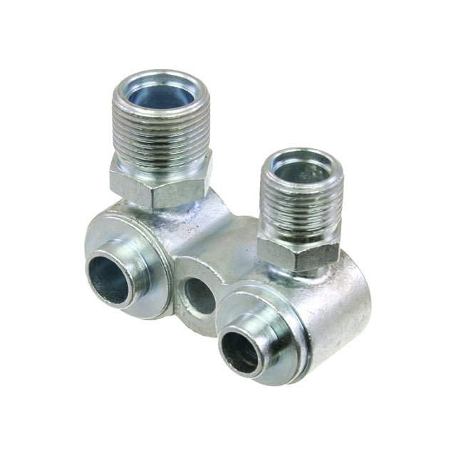 Fitting Gm Compressor Pad Vert #10 X #12 Mio w Seal Washers 35-31007