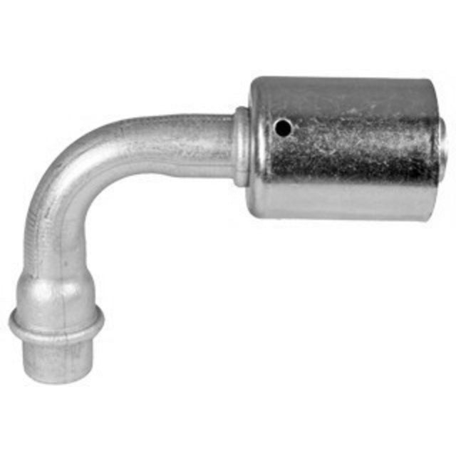 Fitting Beadlock 90DEG #10for-lp X #10 w O Nut 35-39430