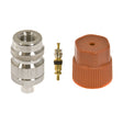 SERVICE PORT R134A WELD ON HIGH SIDE (16MM) w/VLV CORE ALUM. 35-50000