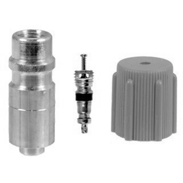 SERVICE VALVE WELD ON LOW SIDE (13MM) w/VLV CORE ALUMINUM 35-50001