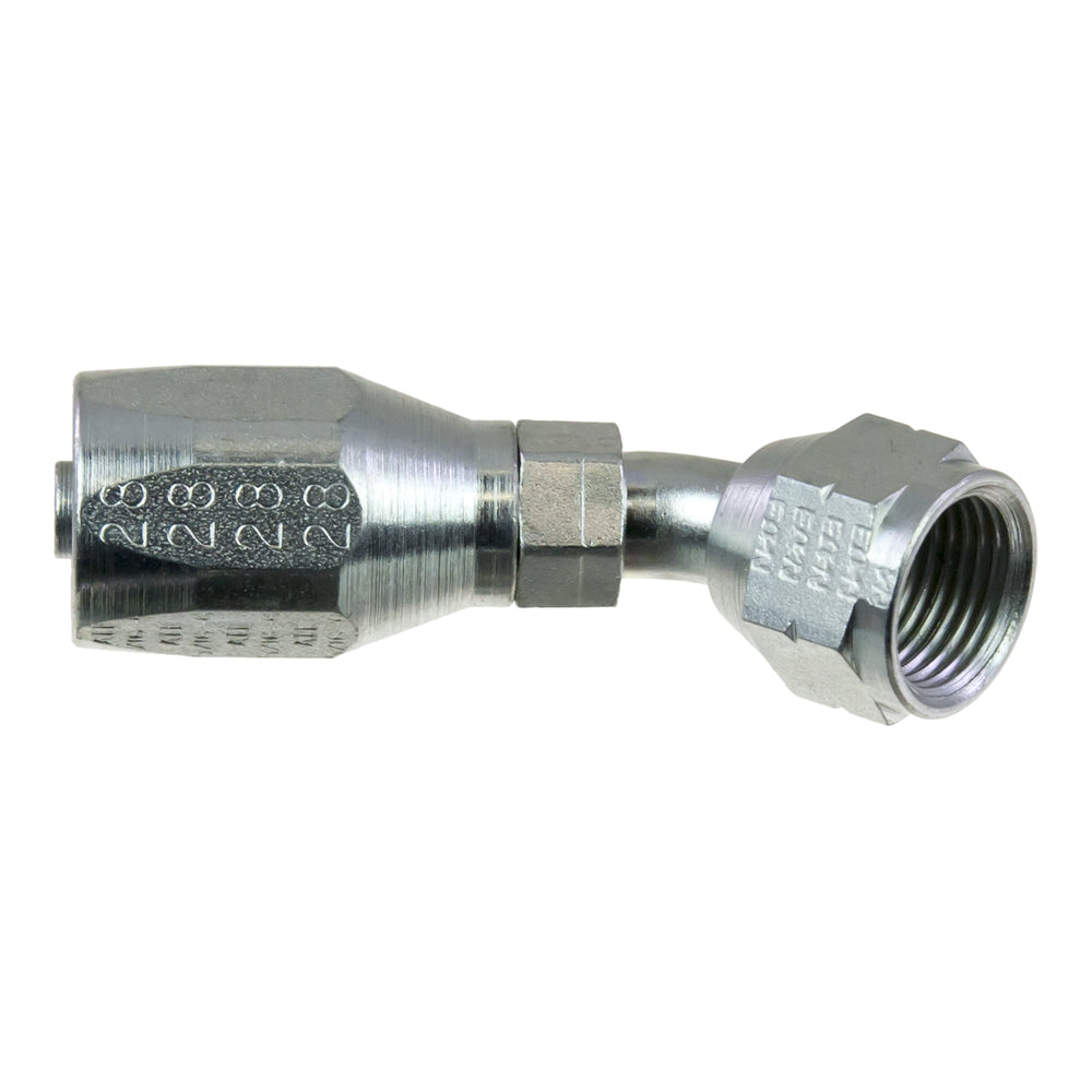 Ftg Female 45DEG SAE 45 Swivel #6 35-50142