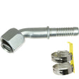 FTG 45 DEG #10 FFLx#10 AIROCRIMP W/CLAMP 35-AN1113C