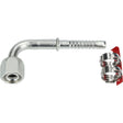 FTG 90 DEG #6 FFLx#6 AIROCRIMP W/CLAMP 35-AN1121C