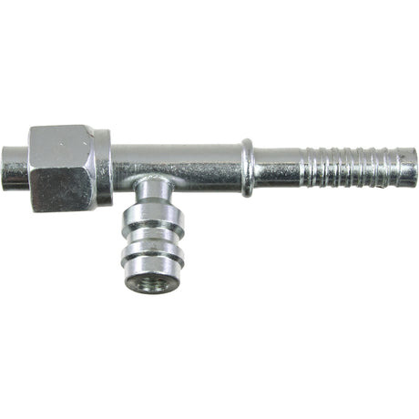 FTG STR #8 FOR x #8 W/R134 PORT AIR-O-CRIMP 35-AN1302-3