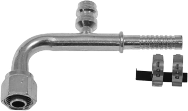 FTG 90DEG #8 FOR x #8 W/R134 PORT AIR-O-CRIMP 35-AN1322-3C