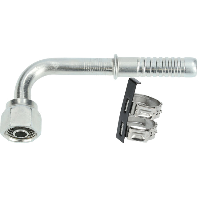 FTG 90DEG #6 FOR x #8 AIR-O-CRIMP W/CLAMP 35-AN1325C