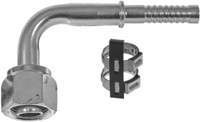 FTG 90DEG #10 FOR x #8 AIR-O-CRIMP W/CLAMP 35-AN1329C