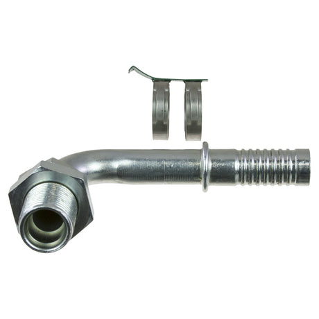 FTG BHD 90DEG #10MIO x #12 AIR-O-CRIMP W/CLAMP 35-AN1727C