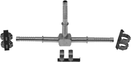 SPLICER TEE #6 x #6 x #6 AIR-O-CRIMP W/CLAMP 35-AN6201C
