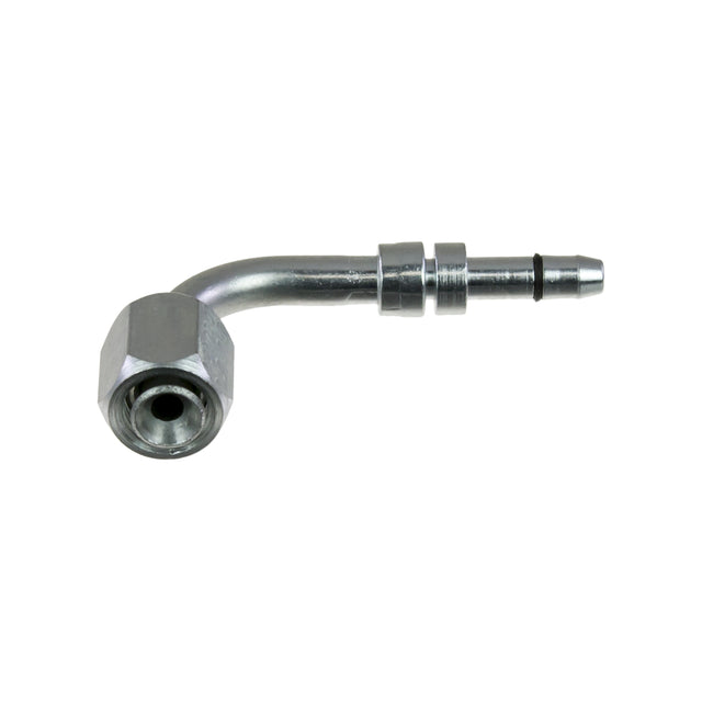 FTG 90 DEG 7/16-20 FF JIC 37 DEG x #4 EZ CLIP 35-EZ1109