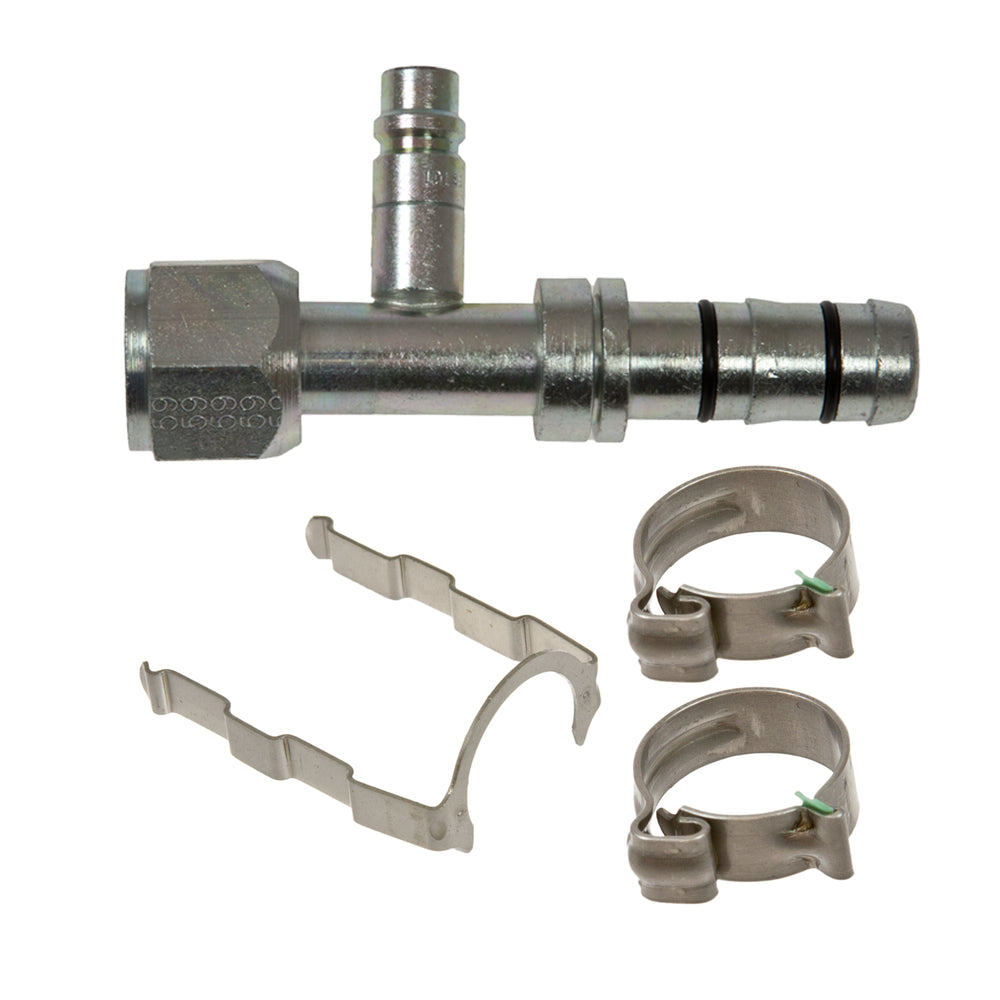 Ftg St #8 for X #8 Ez Clip w/ R134A Hscp 35-EZ1302-3