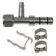 Ftg St #12 for X #12 Ez Clip w/ R134A Lscp 35-EZ1304-3