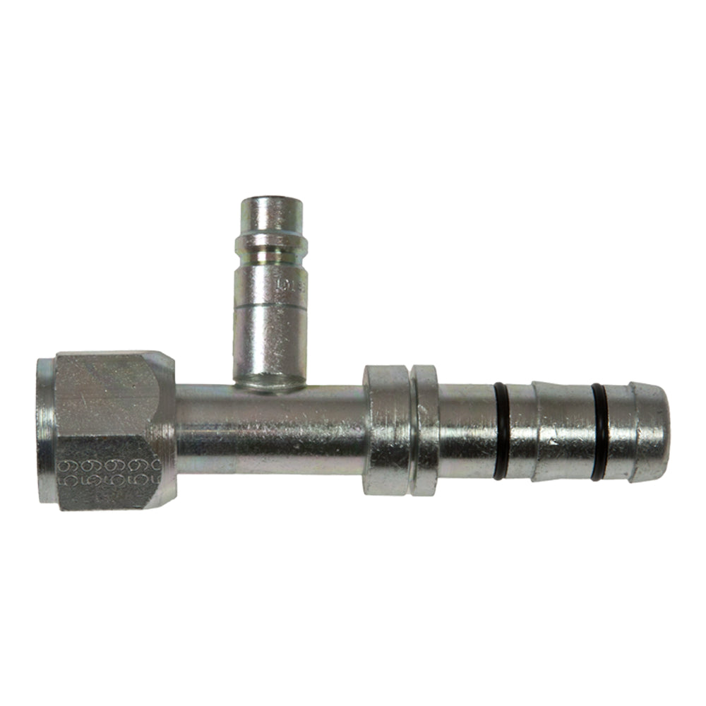 Ftg St #10 for X #12 Ez Clip W/ri34a Low Side Port 35-EZ1307-3