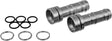 LIFESAVERS EZ CLIP #10 x #10 HOSE ALUMINUM 35-EZ6209-A
