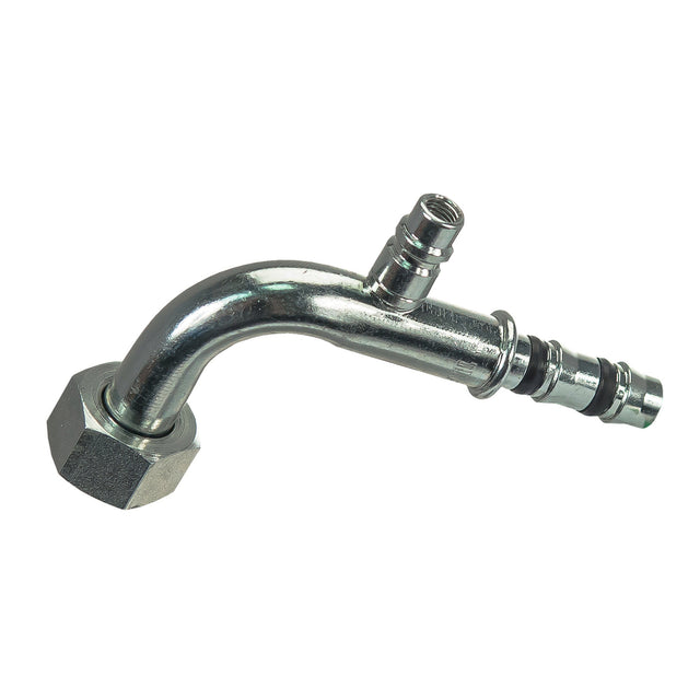 FTG 90° #10 FOR x #10 QC HOSE W/PORT 35-QC1323-3