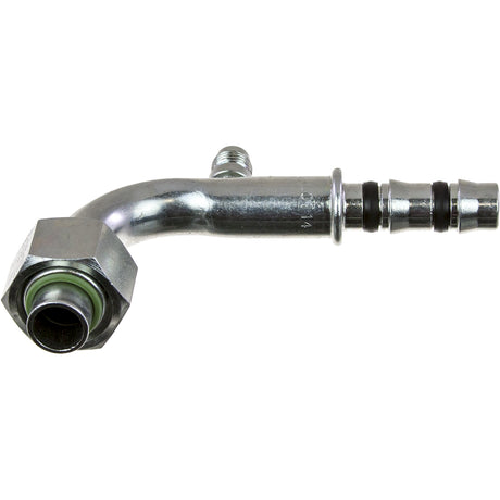 FTG 90° #10 FOR W/1/4in CHARGE VALVE 35-QC1329