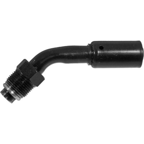 FITTING #6MOR SP x #6 REDUCED BARRIER 45º STEEL 35-R1411-STL
