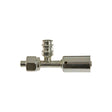 FITTING #8FOR/LP x #8BL STRT R134A SV STEEL 35-S1302-3