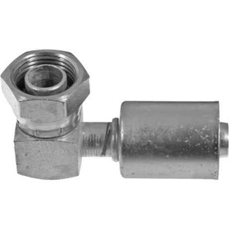 FITTING BL 90deg #6FOR-LP X #6BL STEEL SHORT DROP 35-S1321-SD