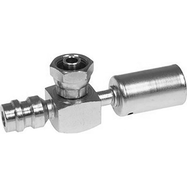 FTG BL 90deg 6FOR-LP X 6BL STL SHRT DRP R134A CP 35-S1321-SD3