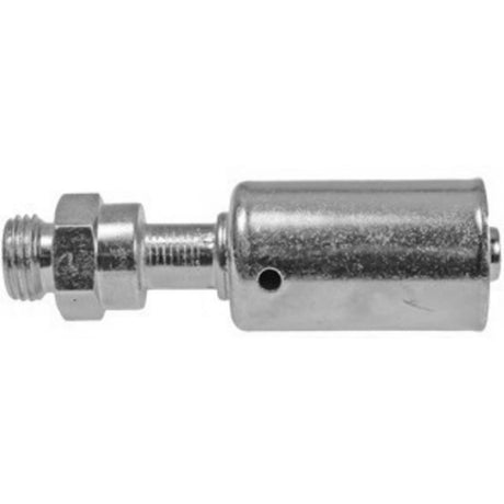 Ftg STL Str Quick Disconnect Thrds X #6 Bl 35-S1926