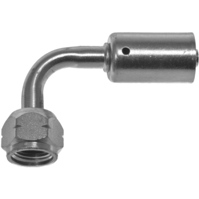 Fitting Steel 90 Degree (for) M16 1.5 #6 Ferrule 35-S9322