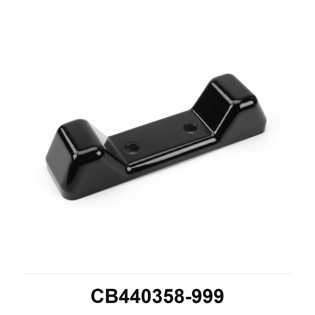 CB440358-999 Collins Endcap Rubrail Black
