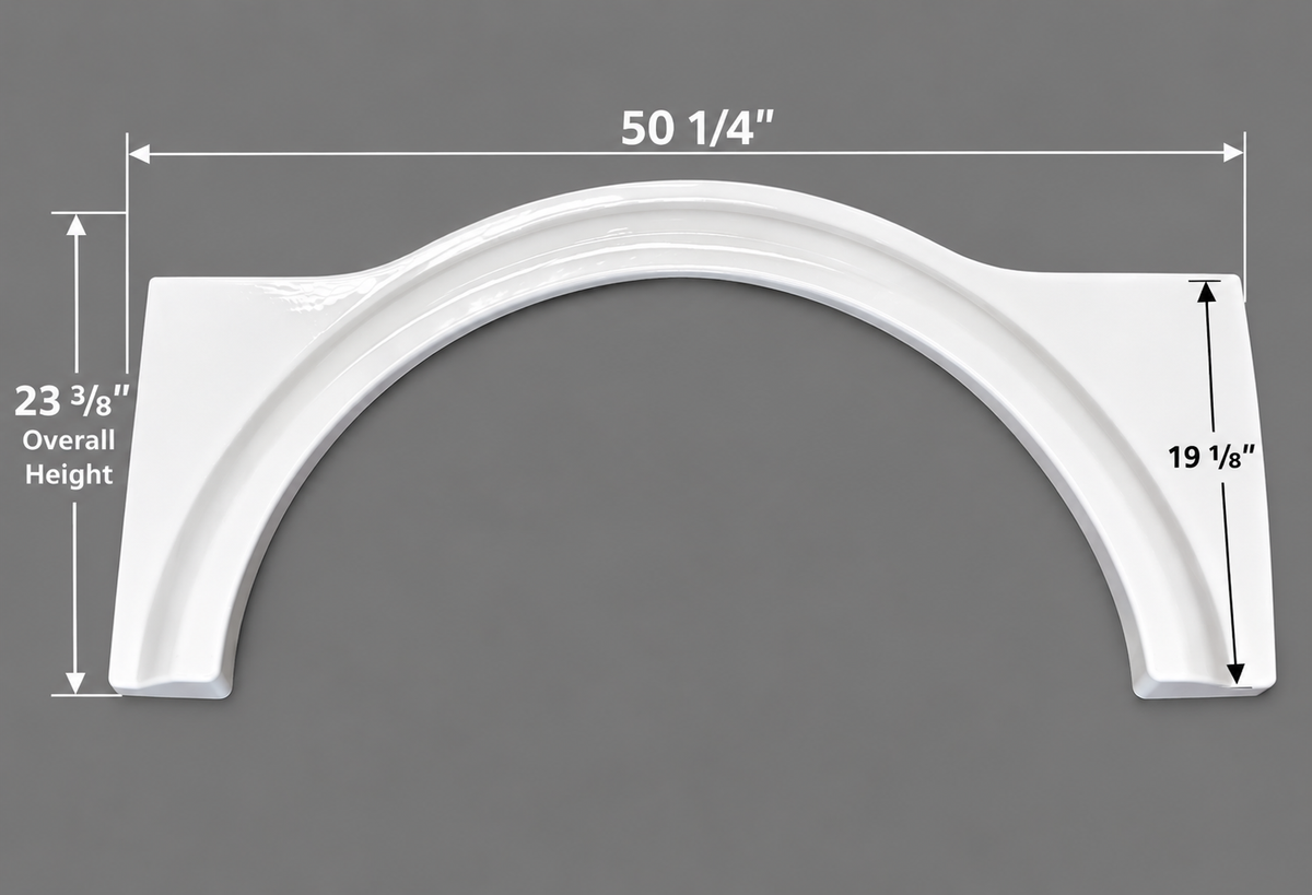 BX051452 ABS,WheelFlare, Rear CS/RS - Don Brown Bus Parts
