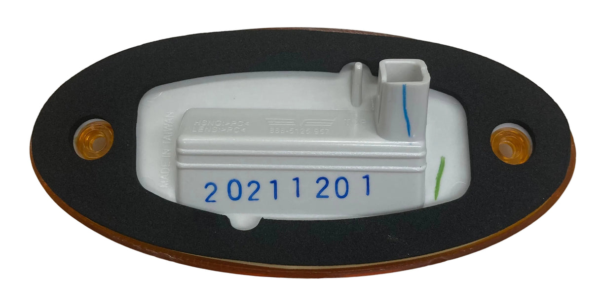 80051251 4 1/2" Amber Marker Light