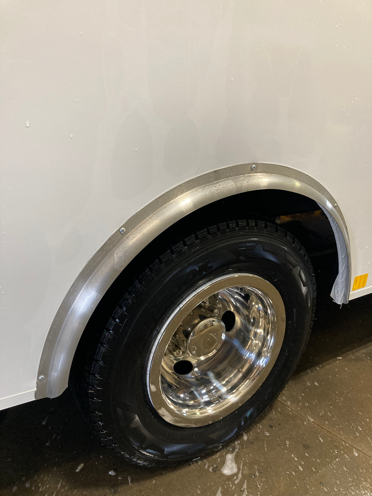 HX020106 HLE Wheel Well Trim - Don Brown Bus Parts