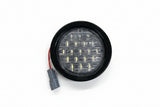 100RL0011 HLE 4" Round Reverse Light W/ Plug - Don Brown Bus Parts