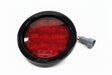 100CS0015 HLE 4" Round Red Stop-Tail-Turn Light W/ Plug - Don Brown Bus Parts
