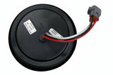 100CS0015 HLE 4" Round Red Stop-Tail-Turn Light W/ Plug - Don Brown Bus Parts
