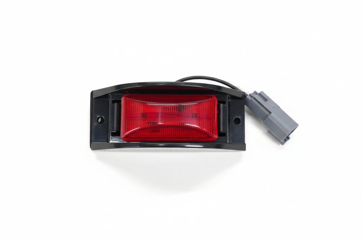 100ML0043 HLE Red Marker Light W/ Plug Rear - Don Brown Bus Parts