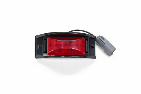 100ML0043 HLE Red Marker Light W/ Plug Rear - Don Brown Bus Parts