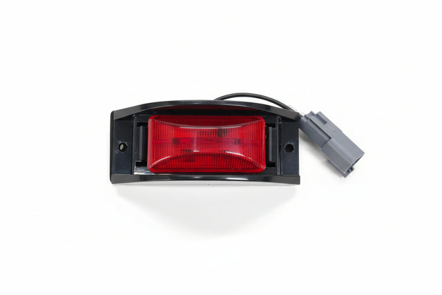 100ML0043 HLE Red Marker Light W/ Plug Rear - Don Brown Bus Parts