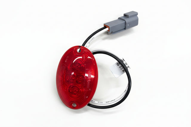100ML0042 HLE Oval-Football-Marker Light W/ Plug - Don Brown Bus Parts