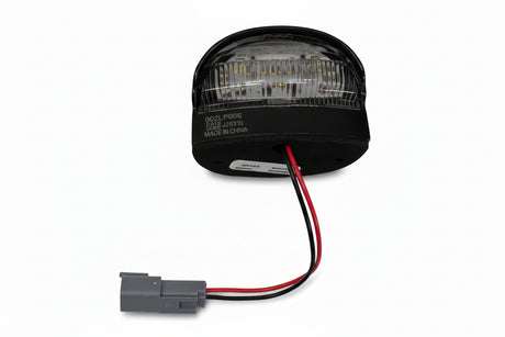 100LP0004 HLE License Plate Light W/ Plug - Don Brown Bus Parts